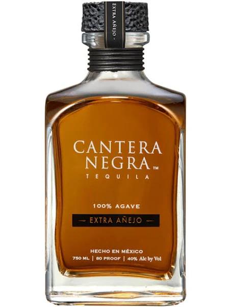 Cantera Negra Extra Anejo Tequila 750ml