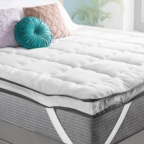 S.E. Mattress Topper Pillowtop Luxury Bedding Mat Pad Cover Single Size 7cm - AfterPay & zipPay Available