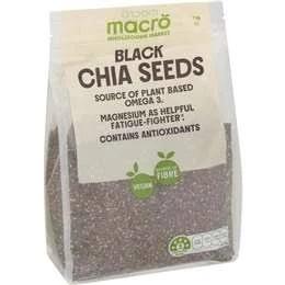 Macro Black Chia Seeds 1kg