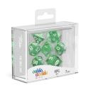 Oakie DOAKIE Dice RPG Set Translucent - Green (7)