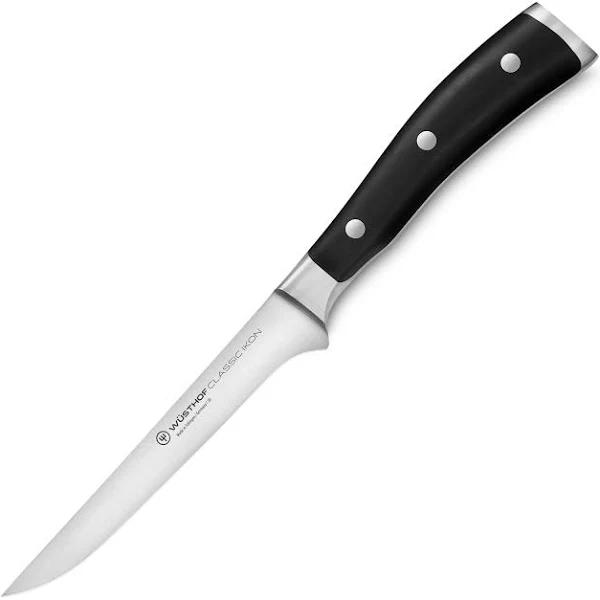 Wusthof Classic Ikon Boning Knife 14 cm. Black