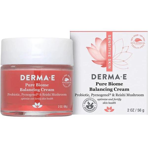 Derma E, Pure Biome Balancing Cream, 2 oz (56 g)