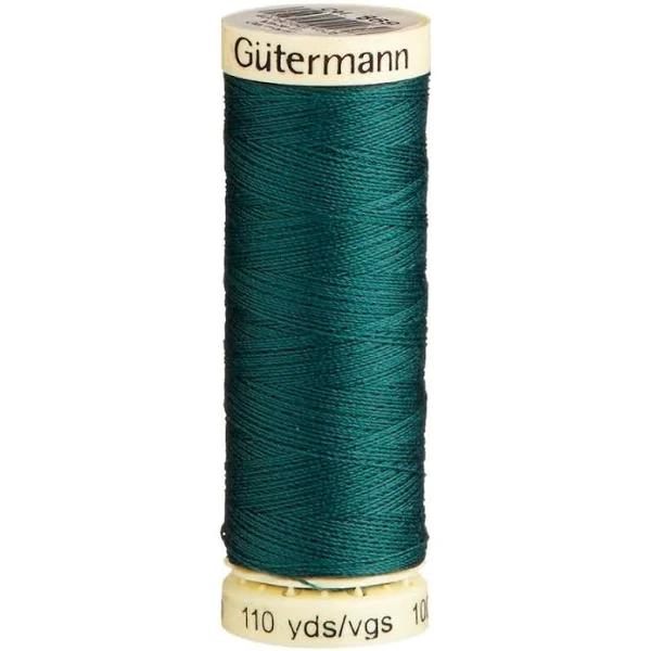 Gutermann Sew-All Thread 100m #869 Dark Teal, Colour, 100% Polyester