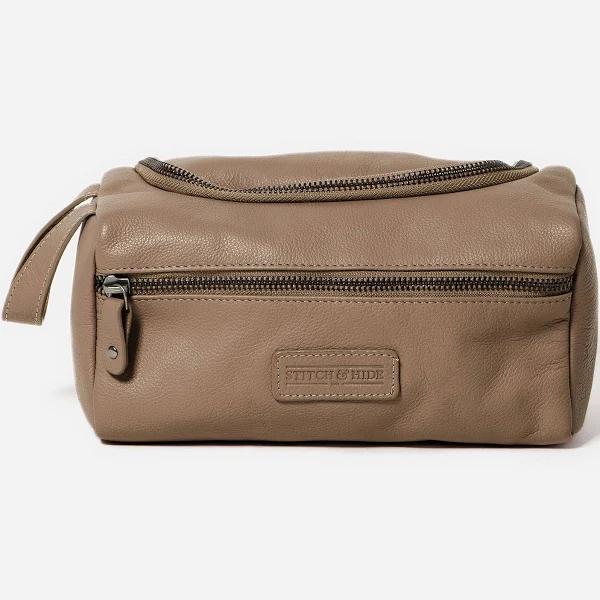 Stitch & Hide Women's Jett Toiletry Bag in Brown | AfterPay Available