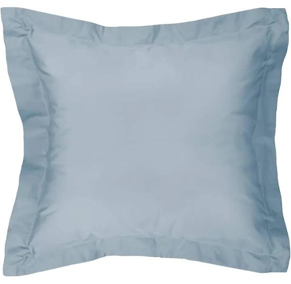 Algodon 300TC Cotton Euro Pillowcase - 65x65cm (Faded Denim)