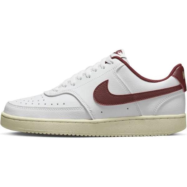 Nike Court Vision Low Next Nature 'White Team Red' Sneakers | Women's Size 9.5