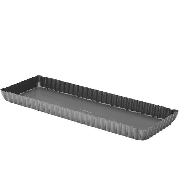 Pyrex Platinum Loose Base Rectangular Quiche Pan 36cm