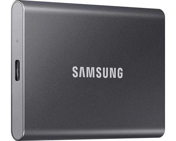 Samsung T7 2TB USB 3.2 Portable SSD Titan Gray MU-PC2T0T/WW