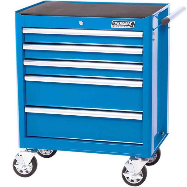 Kincrome BlueSteel 5 Drawer Tool Trolley