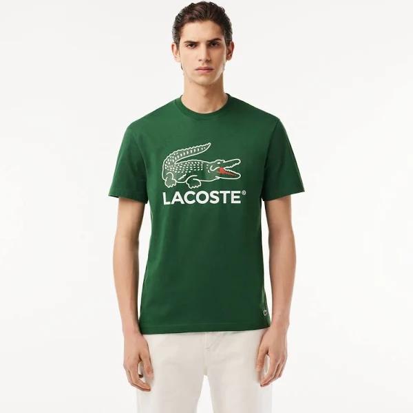 Lacoste Th1285 Short Sleeve T-Shirt Green 3 Man