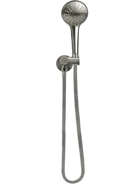 Meir | Round Hand Shower On Swivel Bracket - Shadow