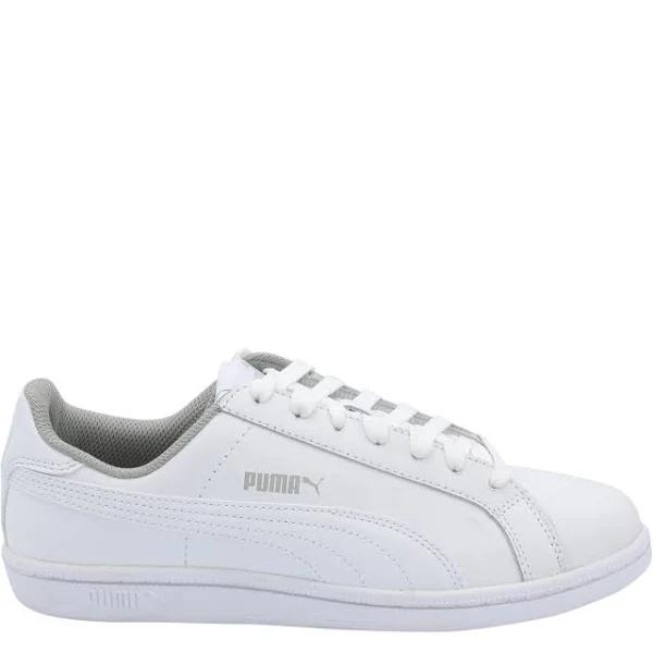 Smash Jr. Trainers Shoes in White, Size 4 by Puma