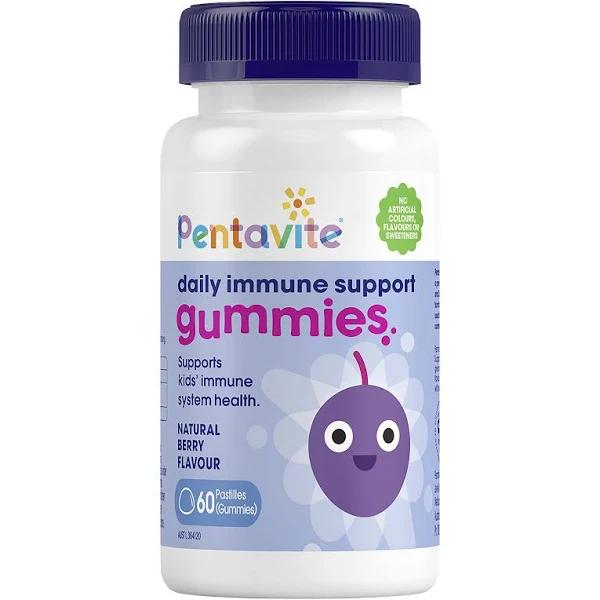 Pentavite Daily Immune Support 60 Gummies Kids