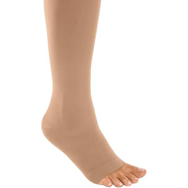 Compression Stockings | Below Knee | Open Toe | Caramel | Mediven Cotton 7 (VII) / Ccl2 / Normal