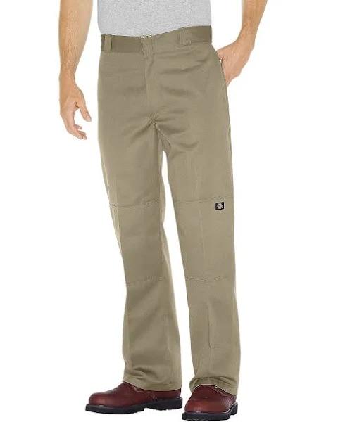 Dickies 85283 Loose Fit Double Knee Work Pants - Khaki, 50