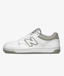 New Balance Unisex 480 White/Grey Matter - Size 9