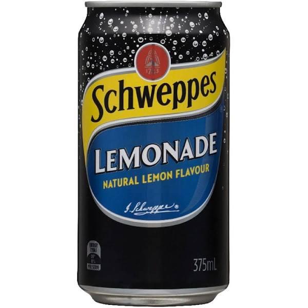 Schweppes 375ml Lemonade Cans