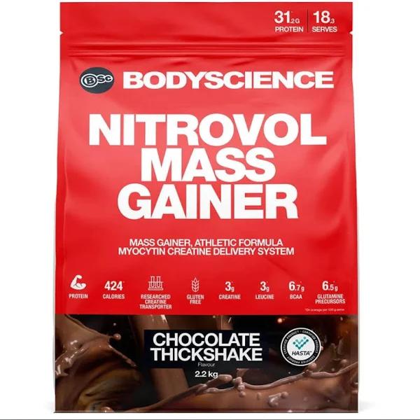 Body Science BSc Nitrovol Mass Gainer 2.2kg