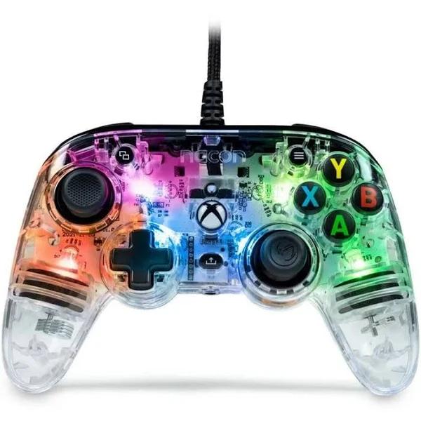 Nacon Pro Compact RGB XBX Xbox Gamepad Clear