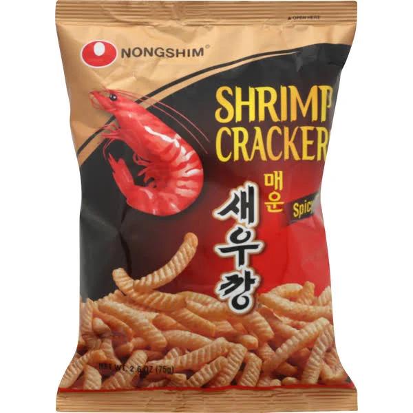 Nongshim Shrimp Cracker Hot & Spicy 75g