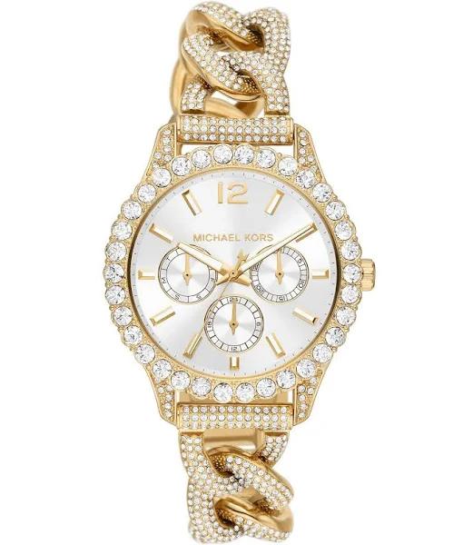 Michael Kors MK4653 Layton Lux Gold Tone Chain Womens Watch