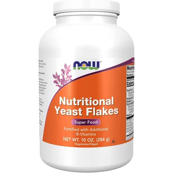 Now Foods Nutritional Yeast - Flakes - 10 oz (284 g)