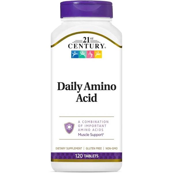 21st Century Daily Amino Acid 120 Tablets