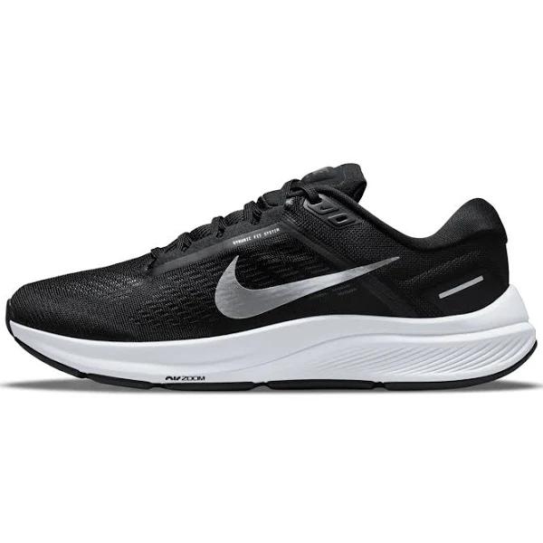 Nike Air Zoom Structure 24 Men's Road Running Shoes Size 10.5 (Black)