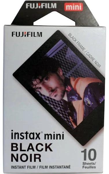 Instax Mini Film Black - 10 Sheets