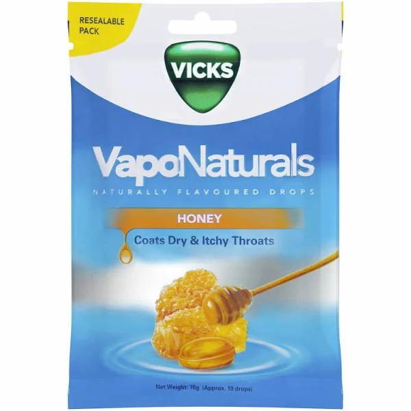 Vicks VapoNaturals Honey Bag | 19 Lozenges