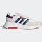 Adidas Originals White & Gray Retropy F2 Sneakers