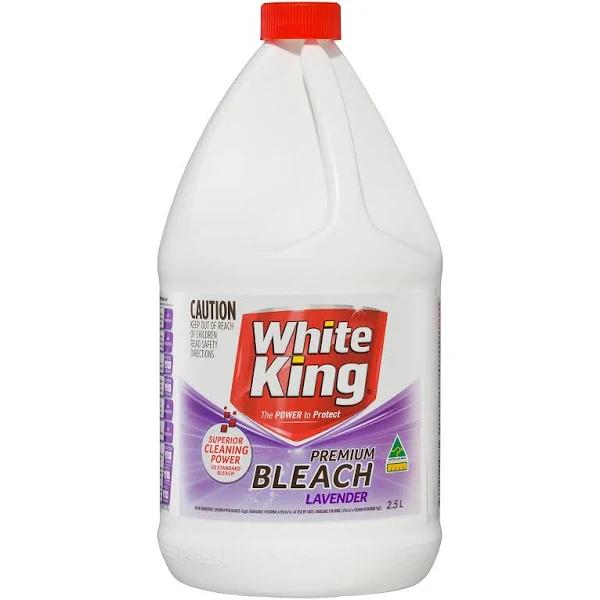 White King Premium Bleach 2.5 Litre Lavender