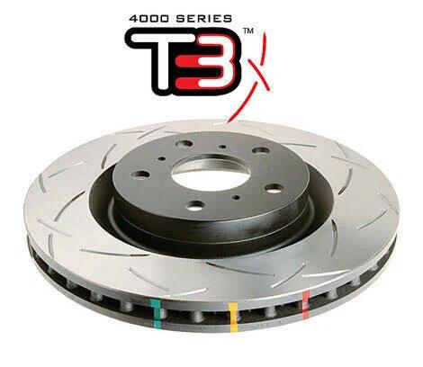 DBA DBA42348S 4000 Series T3 Slotted Brake Disc Rotor Pair