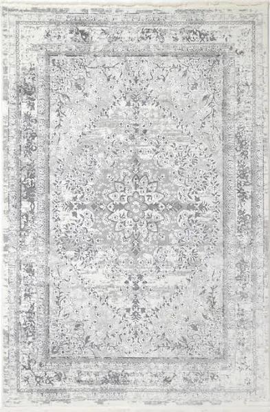 Cordelia Vintage Medalion Grey Rug 160 x 230cm