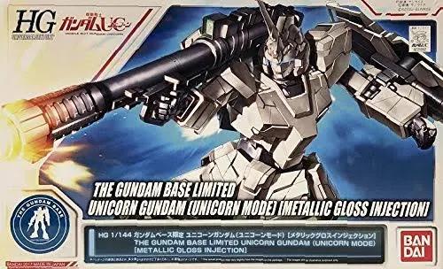 HG 1/144 Gundam Base Ltd. Unicorn Gundam Metallic Gross Injection Kit 210528 New