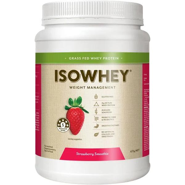 IsoWhey Strawberry Smoothie 672g