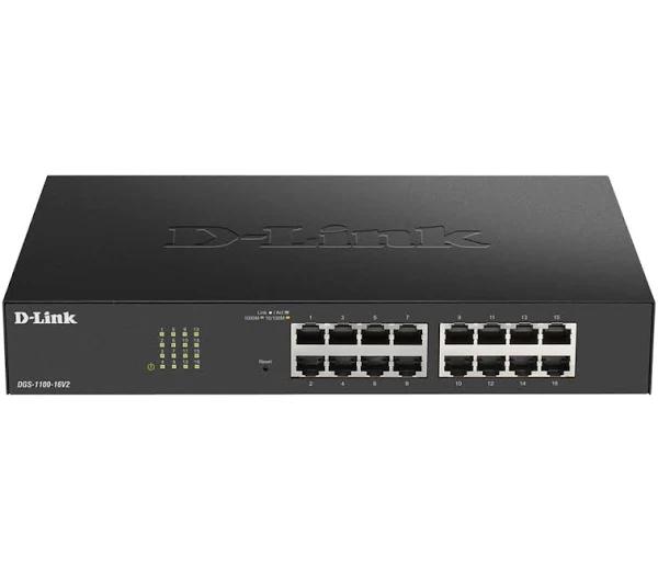 D-Link DGS-1100-24PV2 24-Port Gigabit Smart Managed PoE Switch