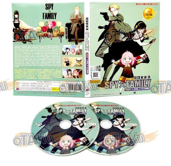 Spyxfamily DVD Part 1 English Dubbed