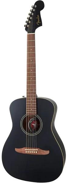 Fender Joe Strummer Campfire Acoustic Guitar | Black Matte