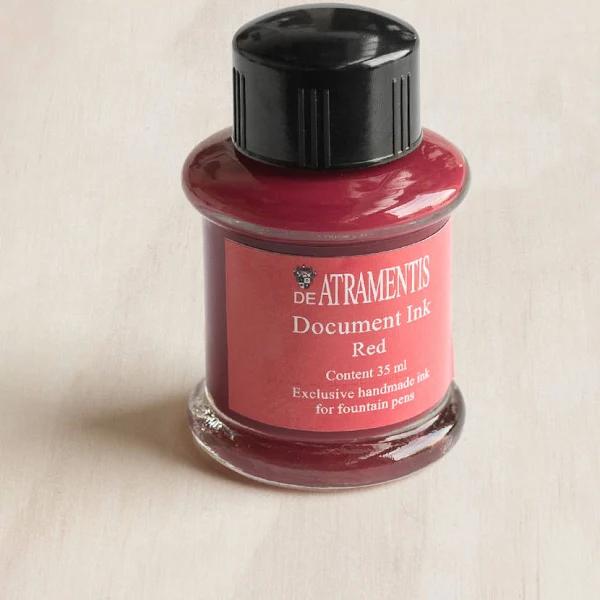 De ATRAMENTIS - Document Ink - Bottled - 35ml - Red