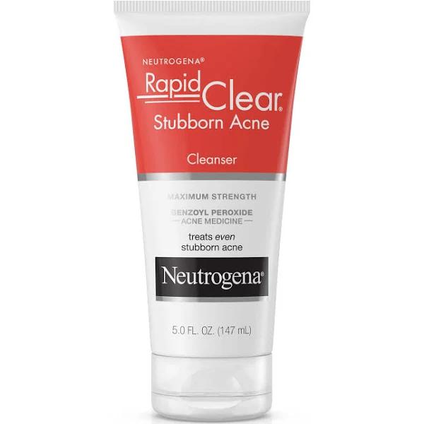 Neutrogena Rapid Clear Stubborn Acne Cleanser, 5 fl oz