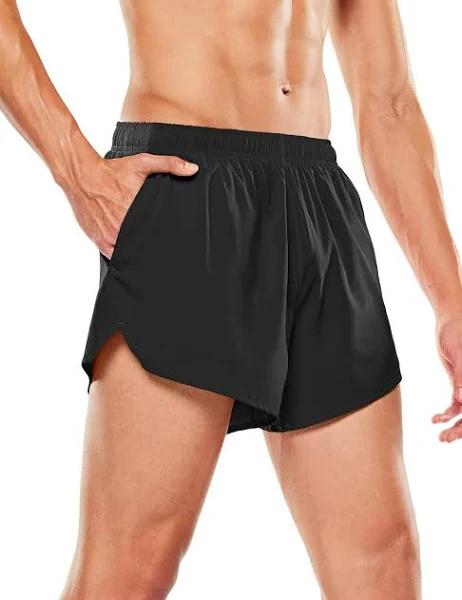 TSLA Men's Active Running Shorts, Training Exercise Workout Shorts, Quick Dry Gym Athletic Shorts with Pockets 3"/ 4"/ 5"