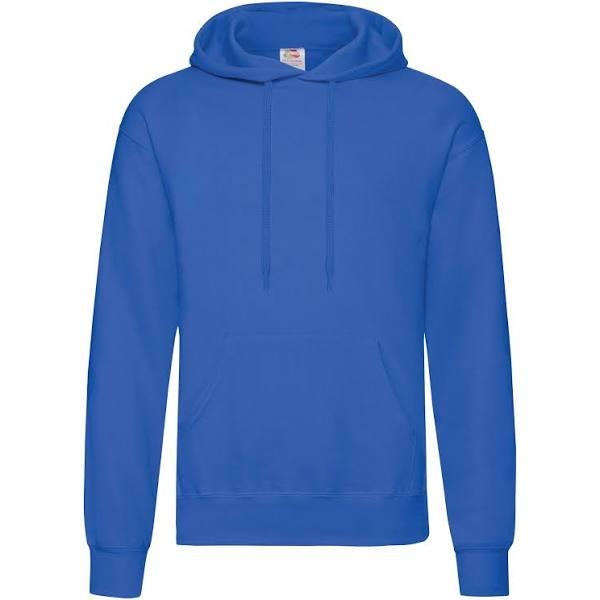 Fruit of The Loom Mens Hooded Sweatshirt / Hoodie Royal XL