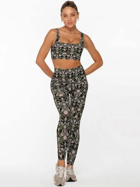 Lorna Jane | Botanical Pocket Full Length Leggings | XXS | Womens