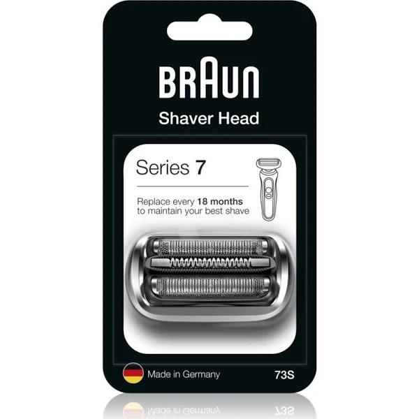 Braun 73s Series 7 Foil & Cutter Replacement Head Silver