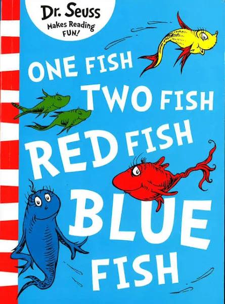 Dr Seuss One Fish, Two Fish, Red Fish, Blue Fish