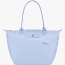 Longchamp Small Le Pliage Recycled Canvas Top Handle Bag Carrot