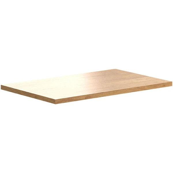 Desky Mini Rubberwood Desk Tops - Light Oak / 800x500mm