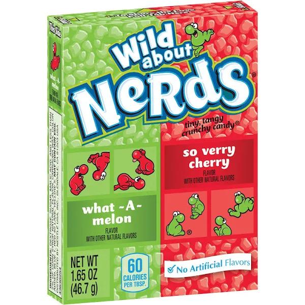 Nerds Watermelon and Cherry 46.7g - 36 Pack American Candy