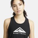 Nike Dri-FIT Women's Trail-Running Tank - Black - 50% Recycled Polyester